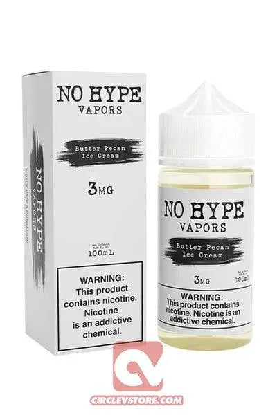 No Hype - Butter Pecan Ice Cream - DL (100 ML) - CircleV Store - No Hype - Premium E-Liquid