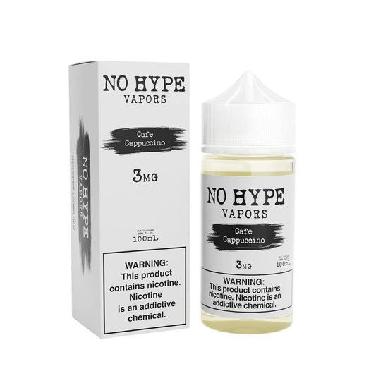 No Hype - Cafe Cappuccino - MTL (100ML) - CircleV Store - No Hype - Premium E-Liquid