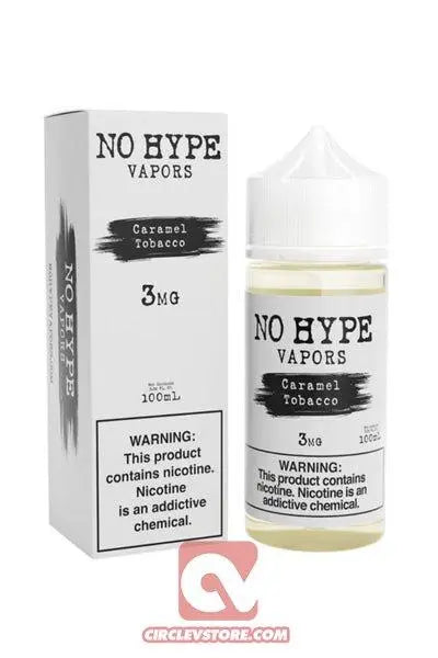 No Hype - Caramel Tobacco - MTL (100 ML) - CircleV Store - No Hype - Premium E-Liquid