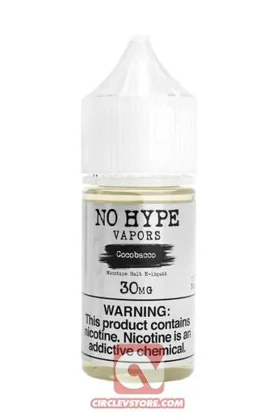 No Hype - Cocobacco - Salt - CircleV Store - No Hype - Premium E-Liquid