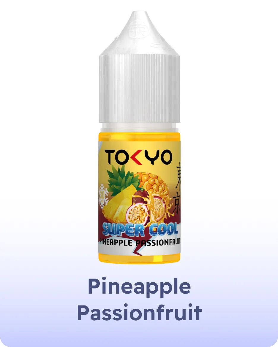 Tokyo SuperCool Pineapple Passion Fruit - Salt