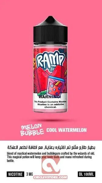 Ramp Pink Bubble - DL - CircleV Store - Ramp - Egyptian E-Liquid