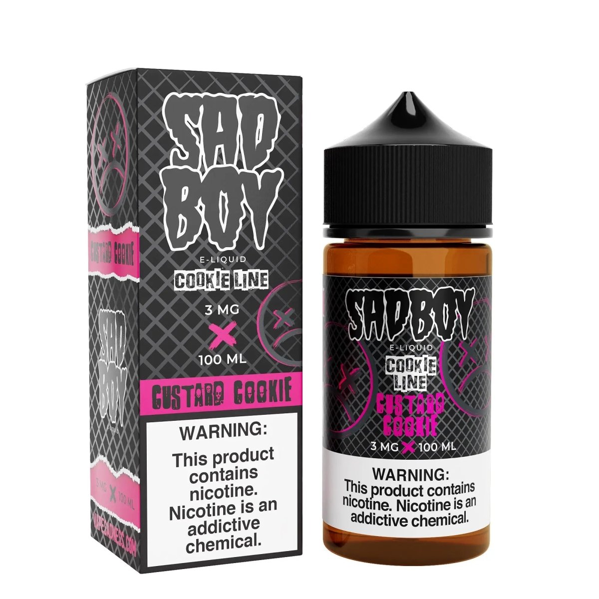 Sad Boy - Custard Cookie - DL - CircleV Store - Sad Boy - Premium E-Liquid