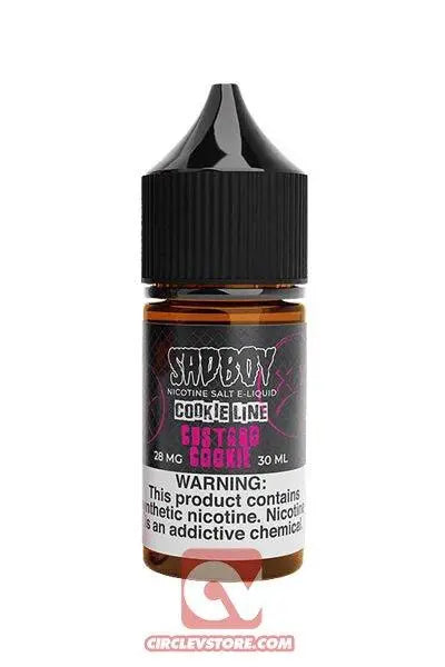 Sad Boy - Custard Cookie - Salt - CircleV Store - Sad Boy - Premium E-Liquid