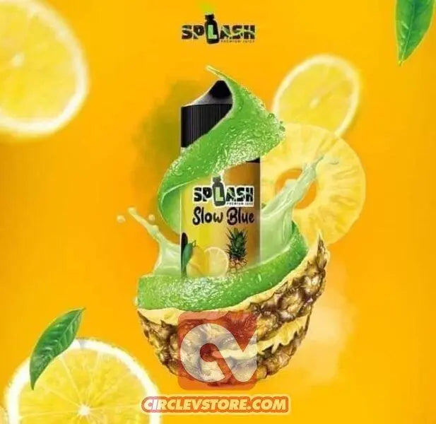 Splash Slow Blue - DL - CircleV Store - Splash - Egyptian E-Liquid