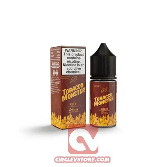 Tobacco Monster Rich - MTL - CircleV Store - Tobacco Monster - Premium E-Liquid