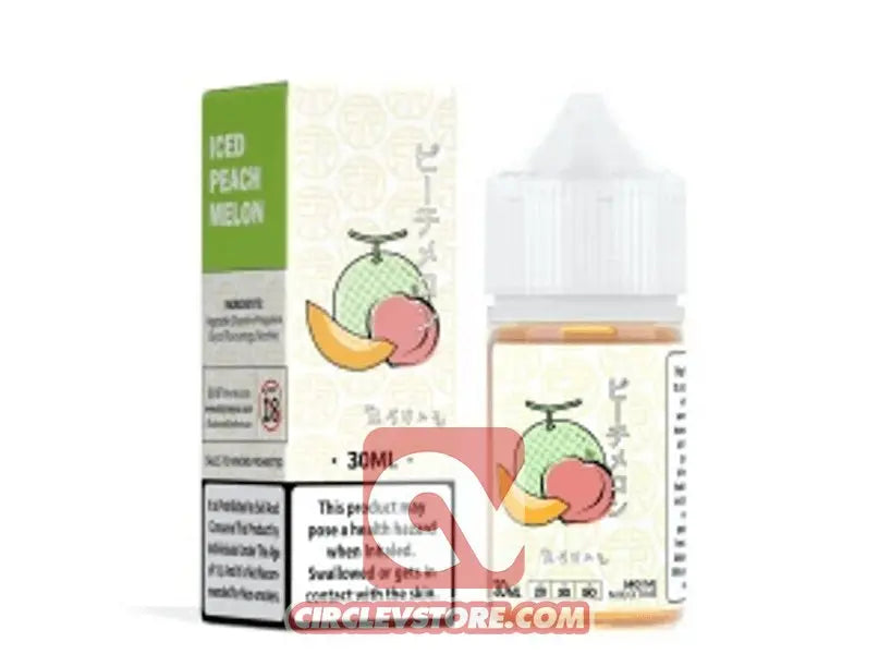 Tokyo Iced Peach Melon - Salt - CircleV Store - Tokyo - Premium E-Liquid