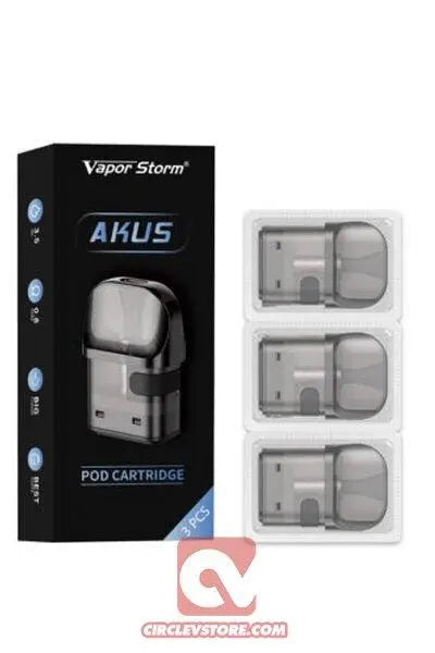 Vapor Storm Akus Cartridge - CircleV Store - Vapor Storm - Cartridge