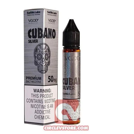 Vgod - Cubano Silver - Salt - CircleV Store - VGOD - Premium E-Liquid