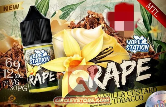 VS Rape - MTL - CircleV Store - Vapestation - Egyptian E-Liquid